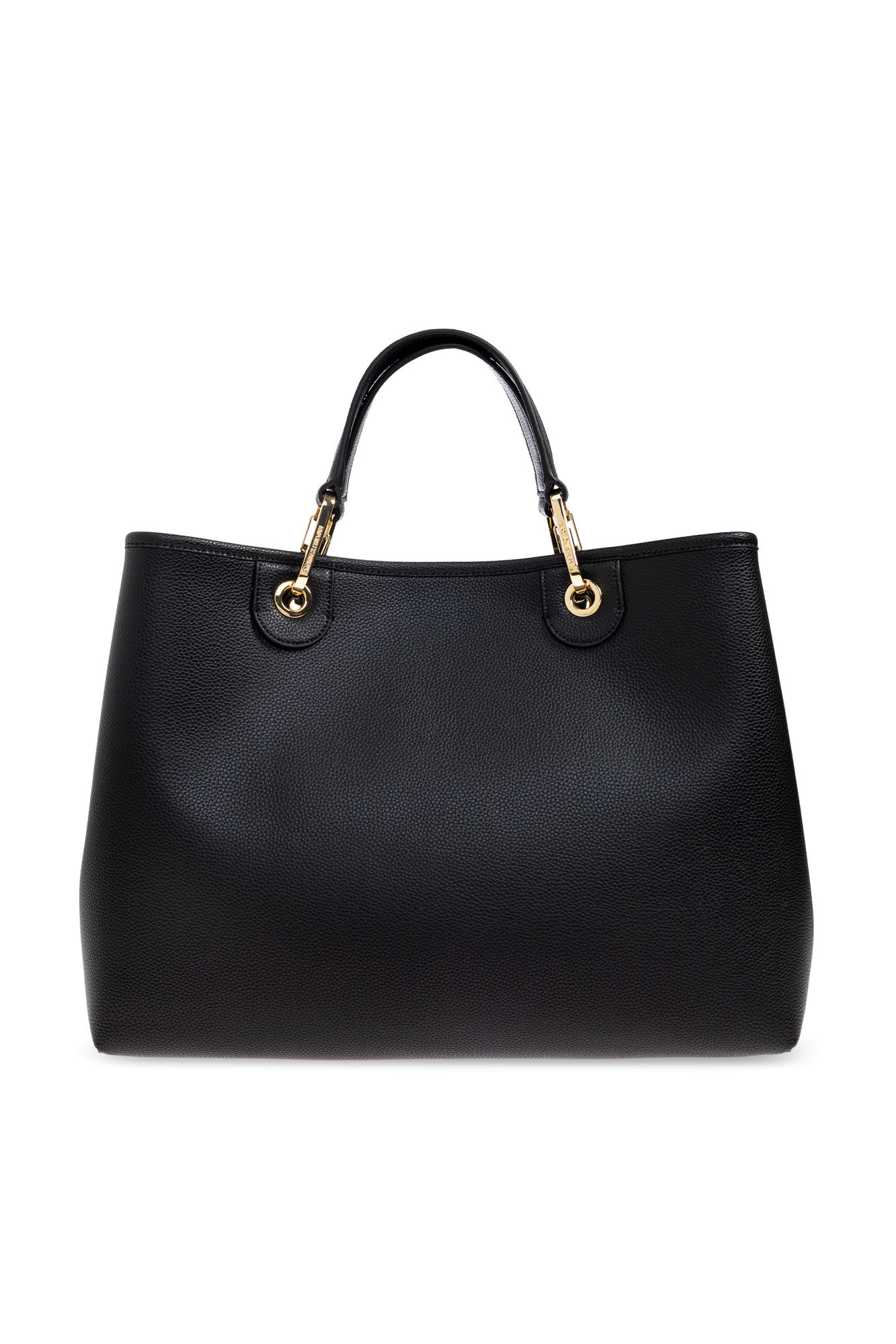 ARMANI EMPORIO 黒 レザー バッグ undefined